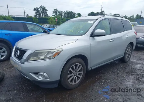 2014 Nissan Pathfinder Sv from USA, damaged, VIN 5N1AR2MN4EC731592